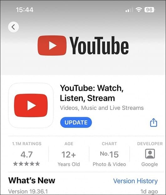 Keep YouTube Current