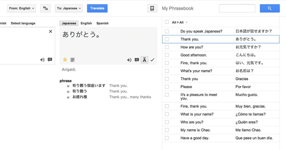 Google Translate for Language Learning