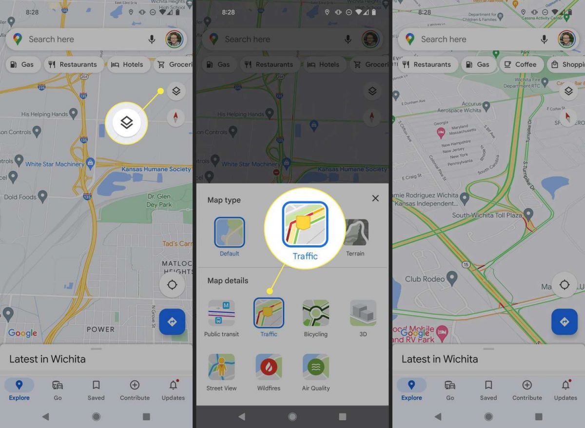 Beat the Traffic Jam with Google Maps