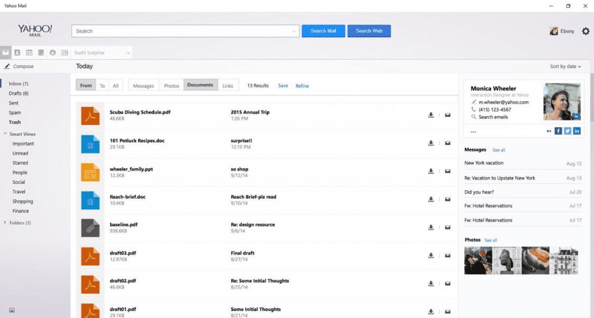 Import Contacts from Facebook, Gmail Or Outlook and AOL in Yahoo Mail