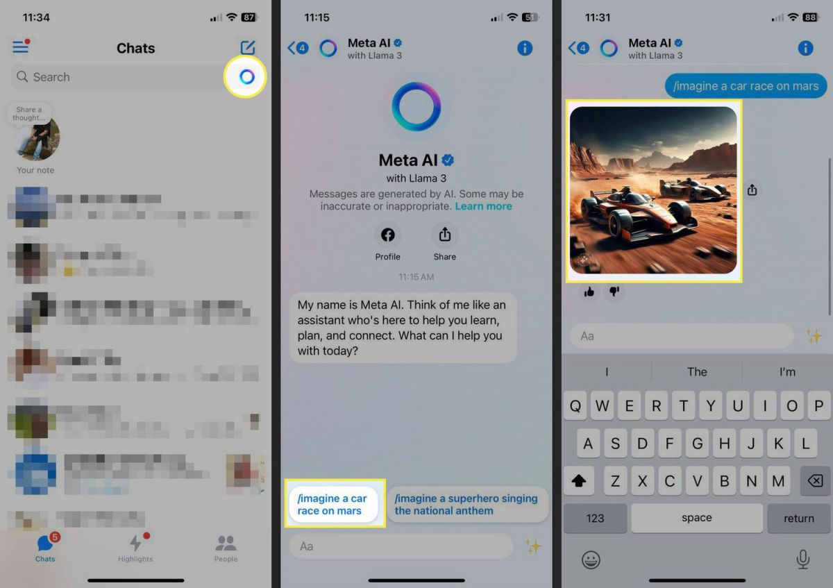 Explore Possibilities With Messenger AI