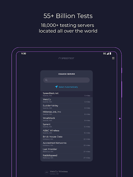 A Global Network of 18,000+ Testing Servers
