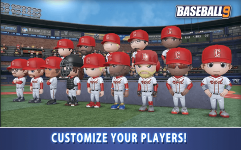 Develop Your Players In BASEBALL 9